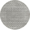 thumbnail image 1 of Rugs.com Moroccan Trellis Collection Rug – 10 Ft Round Gray Medium Rug Perfect For Kitchens, Dining Rooms, 1 of 9