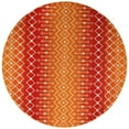 thumbnail image 1 of Rugs.com Moroccan Trellis Collection Rug – 10 Ft Round Orange And Red Medium Rug Perfect For Kitchens, Dining Rooms, 1 of 9