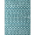 thumbnail image 1 of Rugs.com Moroccan Trellis Collection Rug – 10' x 13' Aqua Blue Medium Rug Perfect For Living Rooms, Large Dining Rooms, Open Floorplans, 1 of 7