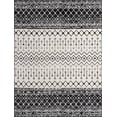 thumbnail image 1 of Rugs.com Moroccan Trellis Collection Rug – 10' x 13' Black And White Medium Rug Perfect For Living Rooms, Large Dining Rooms, Open Floorplans, 1 of 9