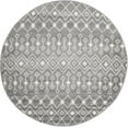 thumbnail image 1 of Rugs.com Moroccan Trellis Collection Rug – 5 Ft Round Gray Medium Rug Perfect For Kitchens, Dining Rooms, 1 of 7