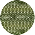 thumbnail image 1 of Rugs.com Moroccan Trellis Collection Rug – 5 Ft Round Green Medium Rug Perfect For Kitchens, Dining Rooms, 1 of 7