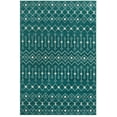 thumbnail image 1 of Rugs.com Moroccan Trellis Collection Rug – 6' x 9' Turquoise Medium Rug Perfect For Bedrooms, Dining Rooms, Living Rooms, 1 of 7