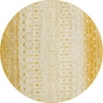 thumbnail image 1 of Rugs.com Moroccan Trellis Collection Rug – 8 Ft Round Ivory And Yellow Medium Rug Perfect For Kitchens, Dining Rooms, 1 of 5