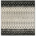 thumbnail image 1 of Rugs.com Moroccan Trellis Collection Rug – 8 Ft Square Black And White Medium Rug Perfect For Living Rooms, Kitchens, Entryways, 1 of 9