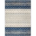 thumbnail image 1 of Rugs.com Moroccan Trellis Collection Rug – 9' x 12' Ivory Navy Blue Medium Rug Perfect For Living Rooms, Large Dining Rooms, Open Floorplans, 1 of 9