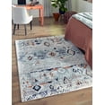 thumbnail image 1 of Rugs.com Morocco Collection Rug – 4' x 6' Light Blue High-Pile Rug Perfect For Living Rooms, Large Dining Rooms, Open Floorplans, 1 of 9