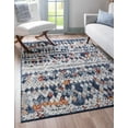 thumbnail image 1 of Rugs.com Morocco Collection Rug – 4' x 6' Navy Blue High-Pile Rug Perfect For Living Rooms, Large Dining Rooms, Open Floorplans, 1 of 9
