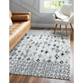 thumbnail image 1 of Rugs.com Morocco Collection Rug – 5' x 8' Ivory High-Pile Rug Perfect For Living Rooms, Large Dining Rooms, Open Floorplans, 1 of 9