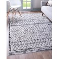 thumbnail image 1 of Rugs.com Morocco Collection Rug – 8' x 10' Ivory High-Pile Rug Perfect For Living Rooms, Large Dining Rooms, Open Floorplans, 1 of 9