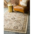 thumbnail image 1 of Rugs.com Neda Collection Rug – 5' x 8' Ivory Low Rug Perfect For Bedrooms, Dining Rooms, Living Rooms, 1 of 8