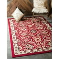 thumbnail image 1 of Rugs.com Neda Collection Rug – 8' x 10' Red Low Rug Perfect For Living Rooms, Large Dining Rooms, Open Floorplans, 1 of 8