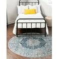 thumbnail image 1 of Rugs.com Newport Collection Rug – 10' 2 Round Navy Blue Medium Rug Perfect For Kitchens, Dining Rooms, 1 of 9