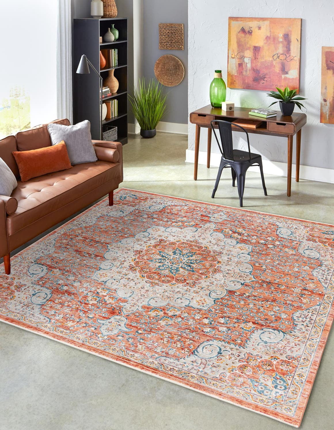 Small Red Rug Square Rugs.com Newport Collection Rug – 10' 2 Square Red Medium Rug Perfect ...
