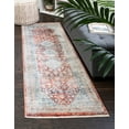 thumbnail image 1 of Rugs.com Newport Collection Rug – 2' 7 x 10' 2 Runner Red Medium Rug Perfect For Hallways, Entryways, 1 of 9