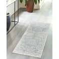 thumbnail image 1 of Rugs.com Newport Collection Rug – 2' x 6' Runner Gray Medium Rug Perfect For Hallways, Entryways, 1 of 9