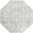 thumbnail image 1 of Rugs.com Newport Collection Rug – 4' Octagon Gray Medium Rug Perfect For Living Rooms, Kitchens, Entryways, 1 of 9