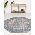 thumbnail image 1 of Rugs.com Newport Collection Rug – 4' Octagon Multi Medium Rug Perfect For Living Rooms, Kitchens, Entryways, 1 of 9