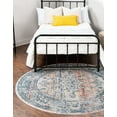 thumbnail image 1 of Rugs.com Newport Collection Rug – 5' 3 Round Multi Medium Rug Perfect For Kitchens, Dining Rooms, 1 of 8
