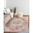thumbnail image 1 of Rugs.com Newport Collection Rug – 7' 10 x 10' 2 Red Medium Rug Perfect For Living Rooms, Large Dining Rooms, Open Floorplans, 1 of 9