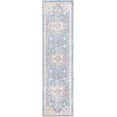 thumbnail image 1 of Rugs.com Noble Collection Rug – 2' 2 X 8' Runner Blue Medium Rug Perfect For Hallways, Entryways, 1 of 7