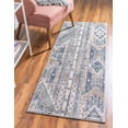 thumbnail image 1 of Rugs.com Oregon Collection Rug – 12 Ft Runner Navy Blue Low-Pile Rug Perfect For Hallways, Entryways, 1 of 9