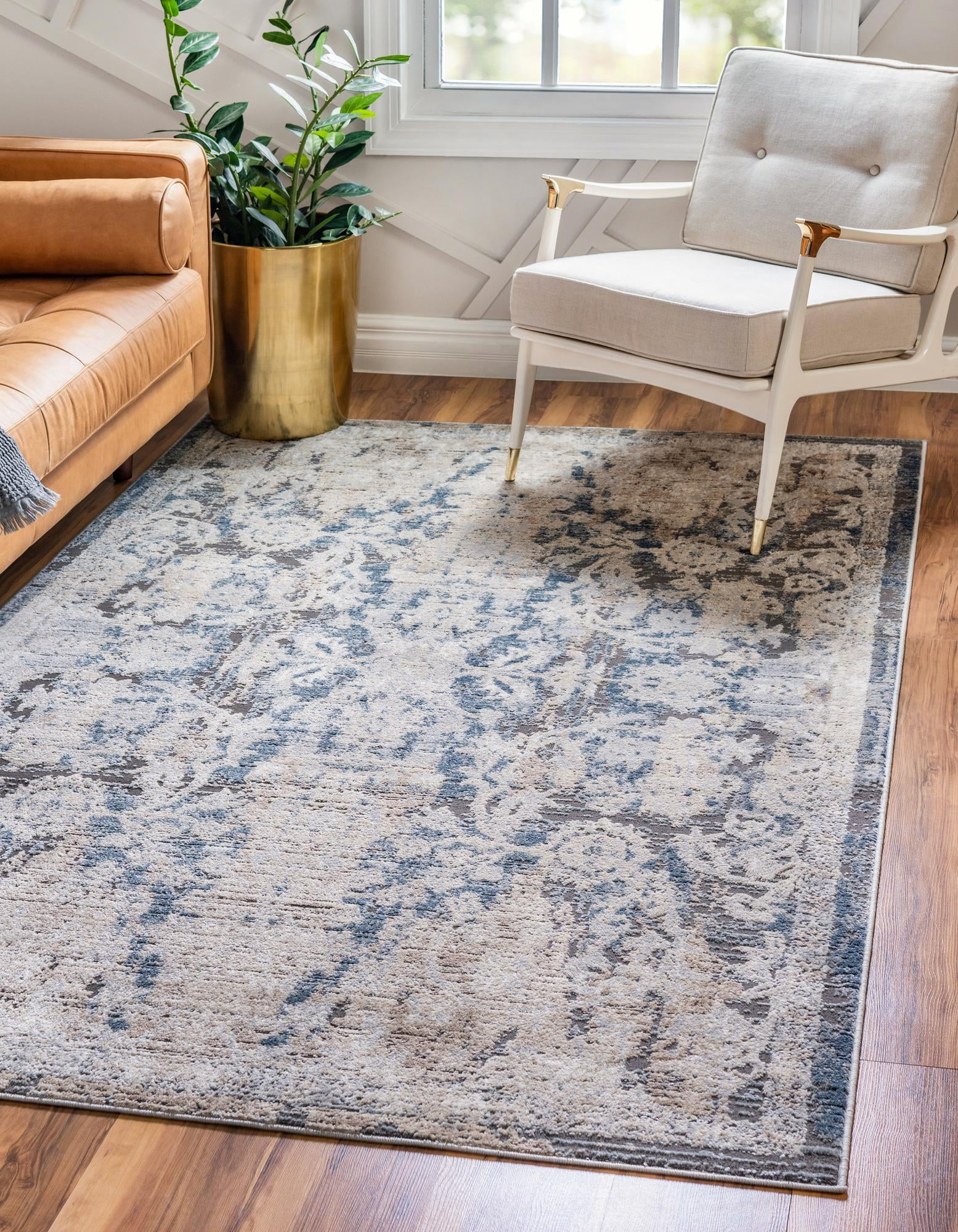 Oregon Rug Blue Rugs.com Oregon Collection Rug – 2' 2 x 3' Navy Blue Low-Pile Rug ...