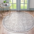 thumbnail image 1 of Rugs.com Oregon Collection Rug – 3 Ft Round Ivory Low-Pile Rug Perfect For Kitchens, Dining Rooms, 1 of 8