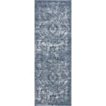 thumbnail image 1 of Rugs.com Oregon Collection Rug – 6 Ft Runner Blue Low-Pile Rug Perfect For Hallways, Entryways, 1 of 8