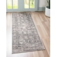 thumbnail image 1 of Rugs.com Oregon Collection Rug – 8 Ft Runner Gray Low-Pile Rug Perfect For Hallways, Entryways, 1 of 8