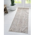 thumbnail image 1 of Rugs.com Oregon Collection Rug – 8 Ft Runner Ivory Low-Pile Rug Perfect For Hallways, Entryways, 1 of 9