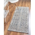 thumbnail image 1 of Rugs.com Oregon Collection Rug – 8 Ft Runner Navy Blue Low-Pile Rug Perfect For Hallways, Entryways, 1 of 9