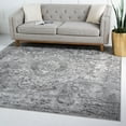 thumbnail image 1 of Rugs.com Oregon Collection Rug – 8 Ft Square Gray Low-Pile Rug Perfect For Living Rooms, Kitchens, Entryways, 1 of 9