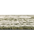 thumbnail image 1 of Rugs.com Outdoor Aztec Collection Rug – 6' x 9' Green Flatweave Rug Perfect For Living Rooms, Large Dining Rooms, Open Floorplans, 1 of 6