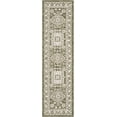 thumbnail image 1 of Rugs.com Outdoor Aztec Collection Rug – 8 Ft Runner Green Flatweave Rug Perfect For Hallways, Entryways, 1 of 1