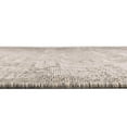 thumbnail image 1 of Rugs.com Outdoor Aztec Collection Rug – 9' x 12' Light Gray Flatweave Rug Perfect For Living Rooms, Large Dining Rooms, Open Floorplans, 1 of 7