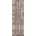 thumbnail image 1 of Rugs.com Outdoor Bohemian Collection Rug – 6 Ft Runner Brown Flatweave Rug Perfect For Hallways, Entryways, 1 of 1