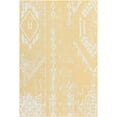 thumbnail image 1 of Rugs.com Outdoor Bohemian Collection Rug – 6' x 9' Yellow Flatweave Rug Perfect For Bedrooms, Dining Rooms, Living Rooms, 1 of 1