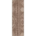 thumbnail image 1 of Rugs.com Outdoor Bohemian Collection Rug – 8 Ft Runner Brown Flatweave Rug Perfect For Hallways, Entryways, 1 of 1