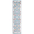 thumbnail image 1 of Rugs.com Paragon Collection Rug – 10 Ft Runner Aqua Medium-Pile Rug Perfect For Hallways, Entryways, 1 of 1