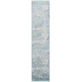 thumbnail image 1 of Rugs.com Paragon Collection Rug – 12 Ft Runner Blue Medium-Pile Rug Perfect For Hallways, Entryways, 1 of 1