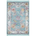 thumbnail image 1 of Rugs.com Paragon Collection Rug – 2' x 3' Aqua Medium-Pile Rug Perfect For Entryways, Kitchens, Breakfast Nooks, Accent Pieces, 1 of 1