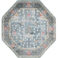 thumbnail image 1 of Rugs.com Paragon Collection Rug – 4 Ft Octagon Blue Medium-Pile Rug Perfect For Living Rooms, Kitchens, Entryways, 1 of 1