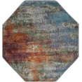 thumbnail image 1 of Rugs.com Paragon Collection Rug – 4 Ft Octagon Multi Medium-Pile Rug Perfect For Living Rooms, Kitchens, Entryways, 1 of 1