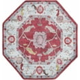 thumbnail image 1 of Rugs.com Paragon Collection Rug – 4 Ft Octagon Red Medium-Pile Rug Perfect For Living Rooms, Kitchens, Entryways, 1 of 1