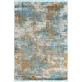 thumbnail image 1 of Rugs.com Paragon Collection Rug – 4' x 6' Aqua Medium-Pile Rug Perfect For Entryways, Kitchens, Breakfast Nooks, Accent Pieces, 1 of 1