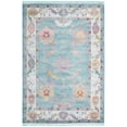 thumbnail image 1 of Rugs.com Paragon Collection Rug – 4' x 6' Aqua Medium-Pile Rug Perfect For Entryways, Kitchens, Breakfast Nooks, Accent Pieces, 1 of 1