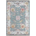 thumbnail image 1 of Rugs.com Paragon Collection Rug – 4' x 6' Gray Blue Medium-Pile Rug Perfect For Entryways, Kitchens, Breakfast Nooks, Accent Pieces, 1 of 1