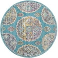thumbnail image 1 of Rugs.com Paragon Collection Rug – 5 Ft Round Blue Medium-Pile Rug Perfect For Kitchens, Dining Rooms, 1 of 1
