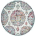 thumbnail image 1 of Rugs.com Paragon Collection Rug – 5 Ft Round Cream Medium-Pile Rug Perfect For Kitchens, Dining Rooms, 1 of 1